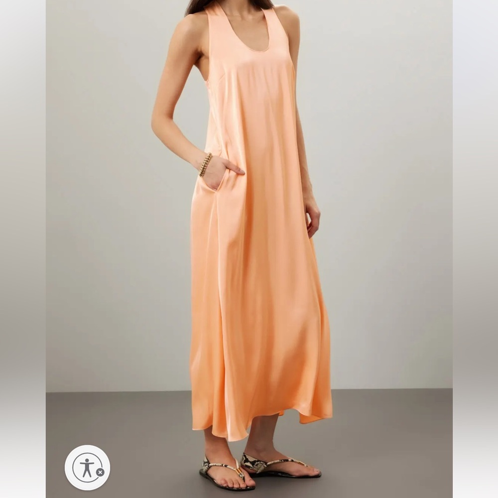 Rosetta Getty Twist back shift dress Size 6
